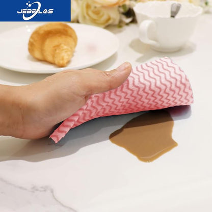 JEBBLAS Handi Wipes Reusable Cloths Dry Cleaning Cloths Dish Towel Kitchen - Image 8