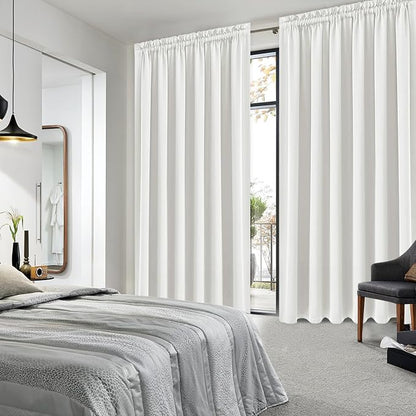 DWCN Blackout Curtains for Living Room Thermal Insulated, Energy Saving & Noise - Image 2