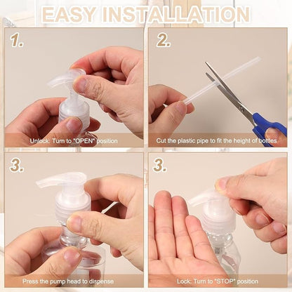uxcell 16 Pcs Soap Dispenser Pump Heads Soap Dispensers Top Pumps Replacement - Image 5