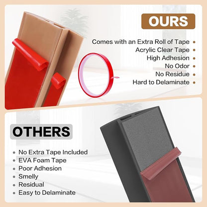 Floor Transition Strip Vinyl Door Threshold Ramp Self Adhesive Carpet Edging - Image 3
