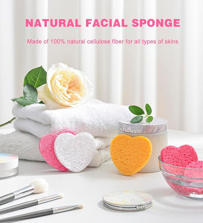 50-Count Compressed Facial Sponges - Image 2