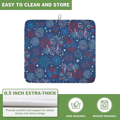 4th of July Patriotic Dish Drying Mat - Image 5