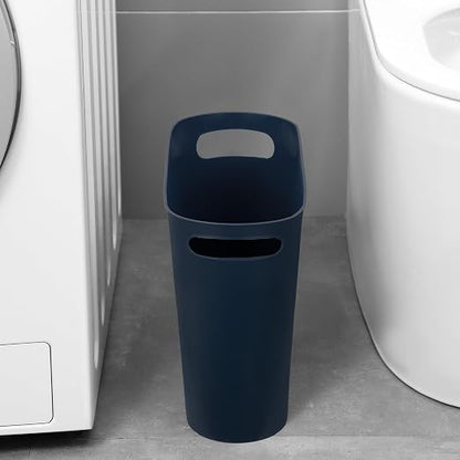 rejomiik Small Trash Can, 3.5 Gallon Slim Garbage Can Plastic Waste Basket - Image 3
