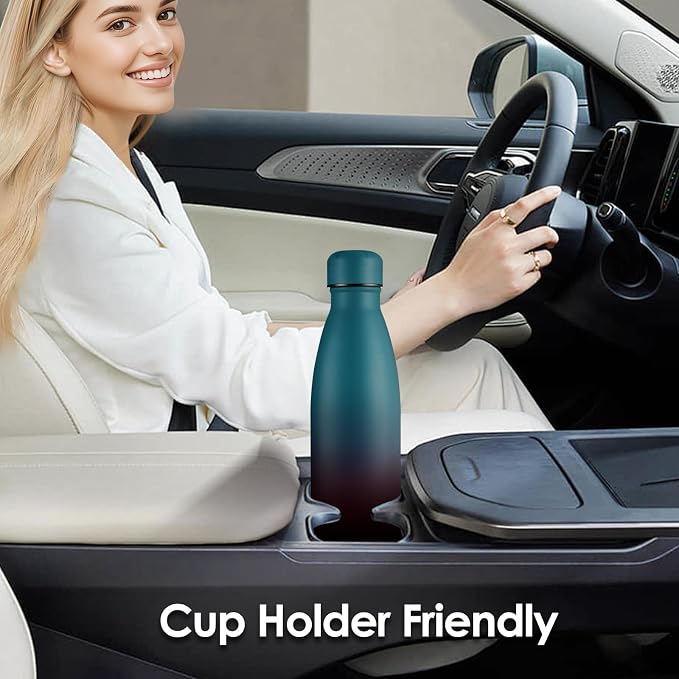 25oz Cola-Bottle Shaped Stainless Steel Leak-proof Water Bottle, Double Wall - Image 6