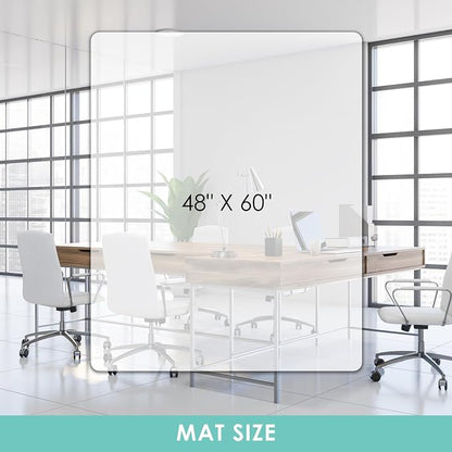 Vicwe Office Chair Mat for Hard Floor, Easy Glide for Chairs - Image 7