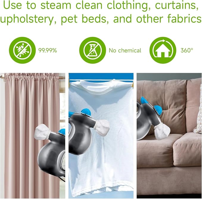 4Pack Microfiber Cloths for Handheld Steam Cleaner Compatible - Image 5