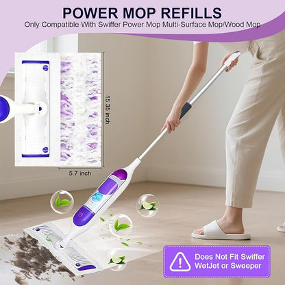 25 Pcs 5X Cleaning Power Mop Refills - Image 2