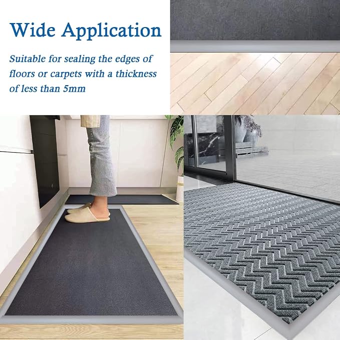 Floor Transition Strip Self Adhesive Carpet & Flooring Transitions Edging Trim - Image 5
