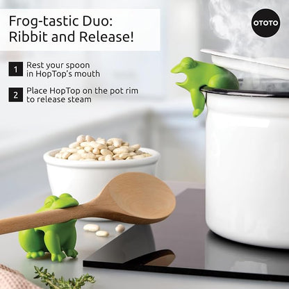 OTOTO New HopTop Frog Spoon Holder - Image 6