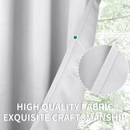 BGment Short Room Darkening Curtains 36 Inches Length - Image 5