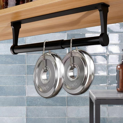 MONEER Paper Towel Holder Under Cabinet, Paper Towel Holder, Aluminum Alloy - Image 4