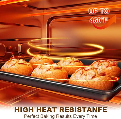 Baking Sheet Pan Set of 3, Commercial Cookie Sheets - Image 6