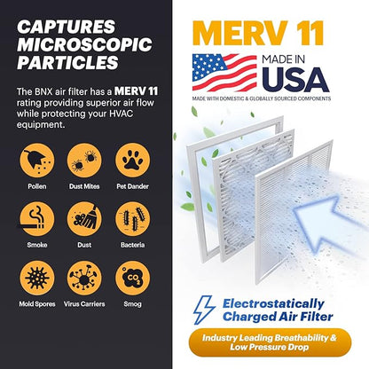 BNX TruFilter 20x23x1 Air Filter MERV 11 - Image 2