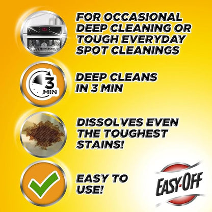 Easy Off Heavy Duty Oven Cleaner Spray, Removes Grease - Image 6