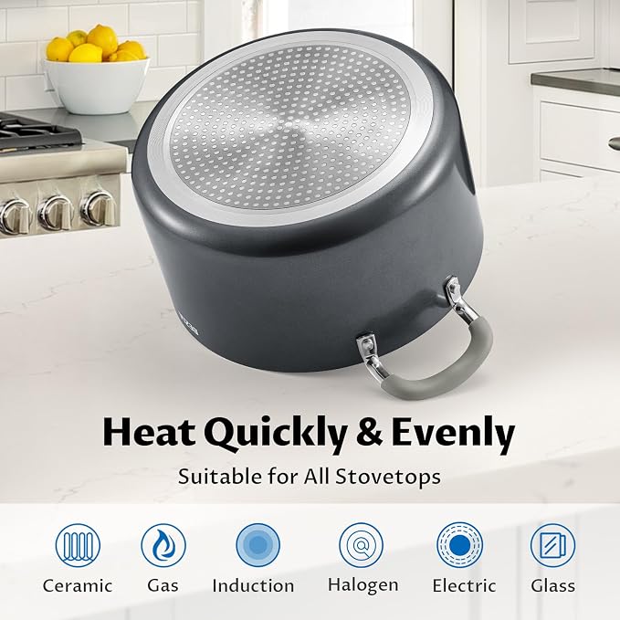 10 Quart Nonstick Stock Pot - Image 4