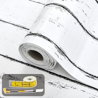 Shelf Liner for Kitchen Cabinets Non Adhesive Drawer Liner 12in x 20FT White by Oneoftheworld