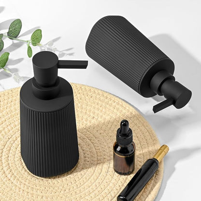 Black 2 Pack Hand Soap Dispensers Set - Image 6