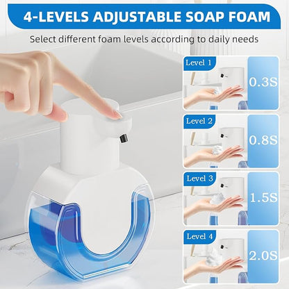 Automatic Soap Dispenser Touchless, Rechargeable Foaming Soap Dispenser - Image 4