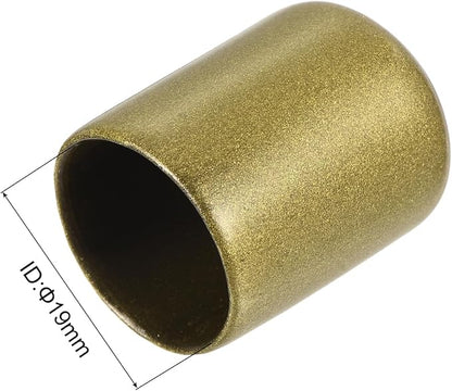 uxcell 20pcs Rubber End Caps 3/4" ID Vinyl Round Tube Bolt Cap Cover Thread - Image 3
