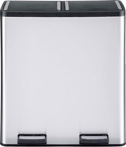 Step N' Sort The 18.5 Gallon Extra Large Capacity, Dual Trash and Recycling Bin - Image 7