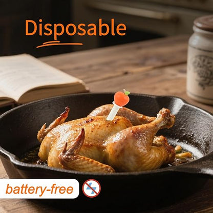 CloudHand Meat Turkey Pop Up Timer & Flavor Injector Set, Turkey Thermometer - Image 7