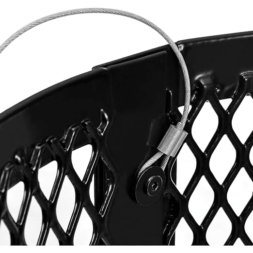 Global Industrial Outdoor Diamond Steel Trash Can - Image 6