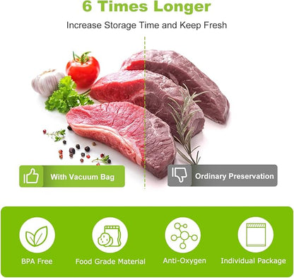 Bonsenkitchen Vacuum Sealer Bags, Bpa Free, Heavy Duty, Commercial Grade - Image 3