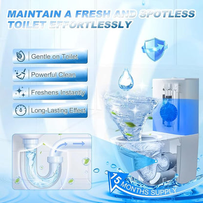 KIISIISO Multipurpose Bathroom Cleaners, 54 Pack Commercial & Household Toilet - Image 3