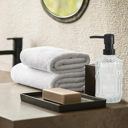 Clear Glass Soap Dispenser - Image 7