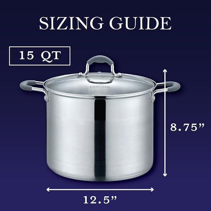 CONCORD Stainless Steel Stock Pot - Image 2