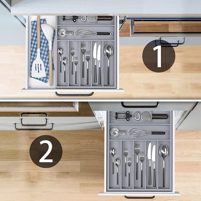 Utensil Organizer Silverware Drawer Organizer - Image 3