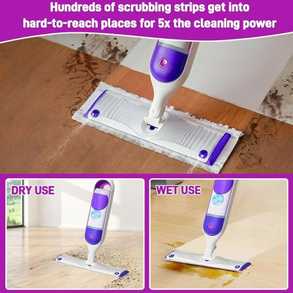 20-Pack Disposable Microfiber Power Mop Pad Refills Compatible - Image 7