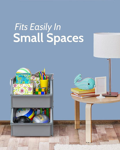 TidyFriend Plastic Stackable Storage Bins - Image 6