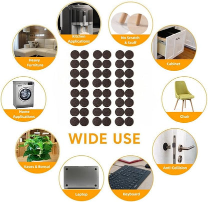 Furnigear Felt Furniture Pads for Hardwood Floors - Image 5