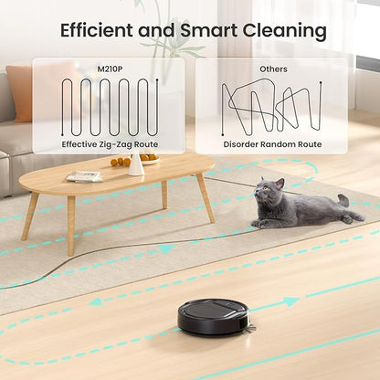 Lefant Robot Vacuum Cleaner M210 Pro, 2200Pa Suction, 120 Min Self-Charging - Image 4