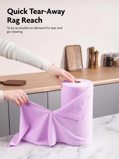 Fantasticlean Microfiber Cleaning Cloth Roll -75 pack, Tear Away Microfiber - Image 2