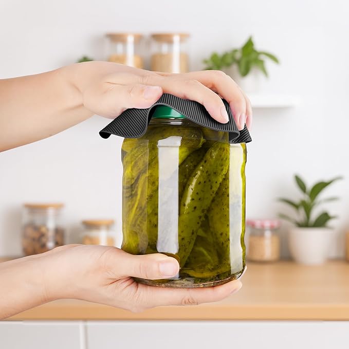NIHOME Silicone Jar Opener – 6 Inch Large Anti-Slip Grip Pads, Premium 100% - Image 3