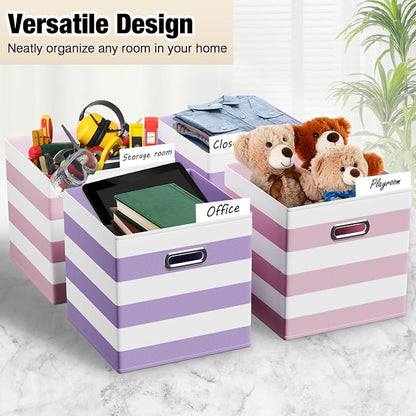 6 Pcs Fabric Storage Cubes - Image 4