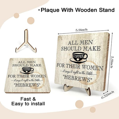 Coffee Bar Sign Plaque, Coffee Signs - Image 2