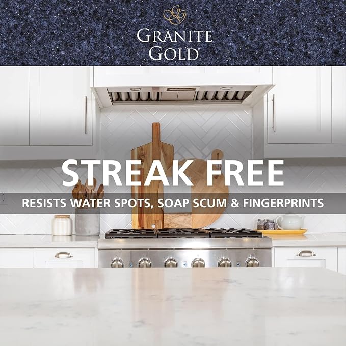 Granite Gold Quartz Clean & Shine Streak-Free Cleaner Deeps Cleans and Polishes - Image 3