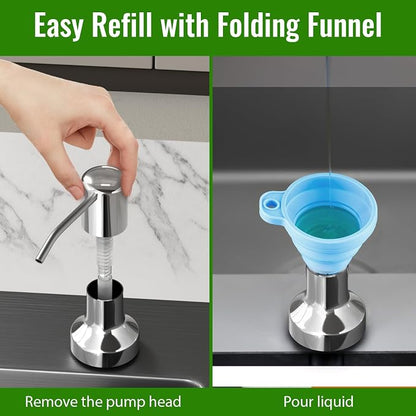 Soap Dispenser for Kitchen Sink, Kitchen Sink Soap Dispenser - Image 3