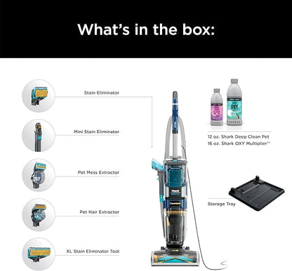 Shark CarpetXpert HairPro with StainStriker Upright Carpet, Area Rug & - Image 11