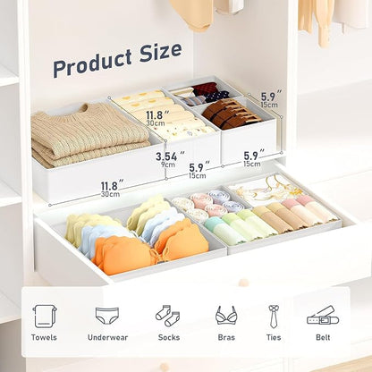 DIMJ Drawer Organizer Clothes Storage - Image 2