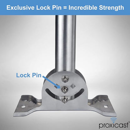 Proxicast Pro-Grade J-Max 100% Solid Stainless Steel Antenna Mount - Image 3