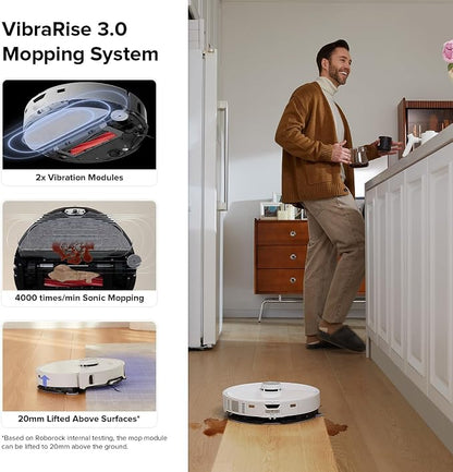 roborock S8 MaxV Ultra with Refill & Drainage System Robot Vacuum and Mop - Image 8