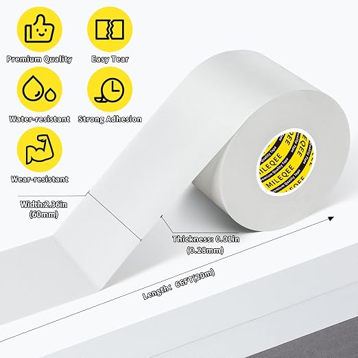 3Pack Duct Tape Heavy Duty Single Sided, Strong Adhesive High Strength - Image 2
