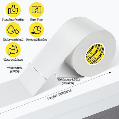 3Pack Duct Tape Heavy Duty Single Sided, Strong Adhesive High Strength - Image 2