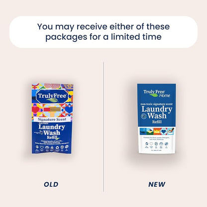 TRULY FREE - Laundry Detergent for Sensitive Skin + Signature Scent Fabric - Image 4