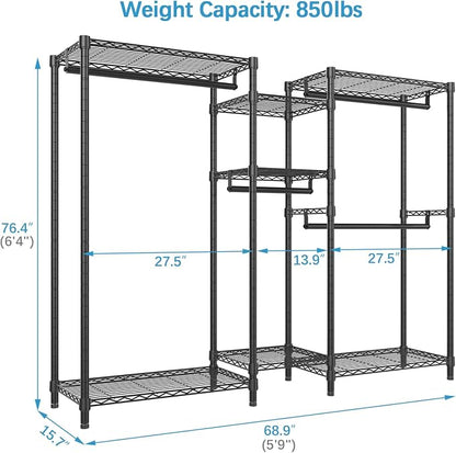VIPEK Classic V6 Wire Garment Rack Heavy Duty Clothes Racks - Image 4