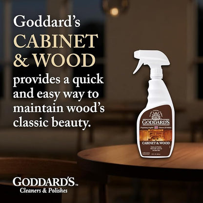 Goddard's Cabinet & Wood Wax Spray, Wood Cleaner & Furniture Polish, Wood - Image 3